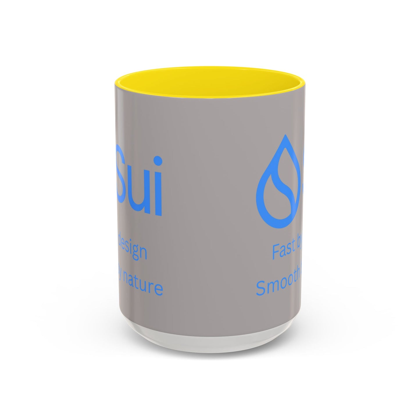 SUI Grey Accent Mug by cypherpunkgear.com