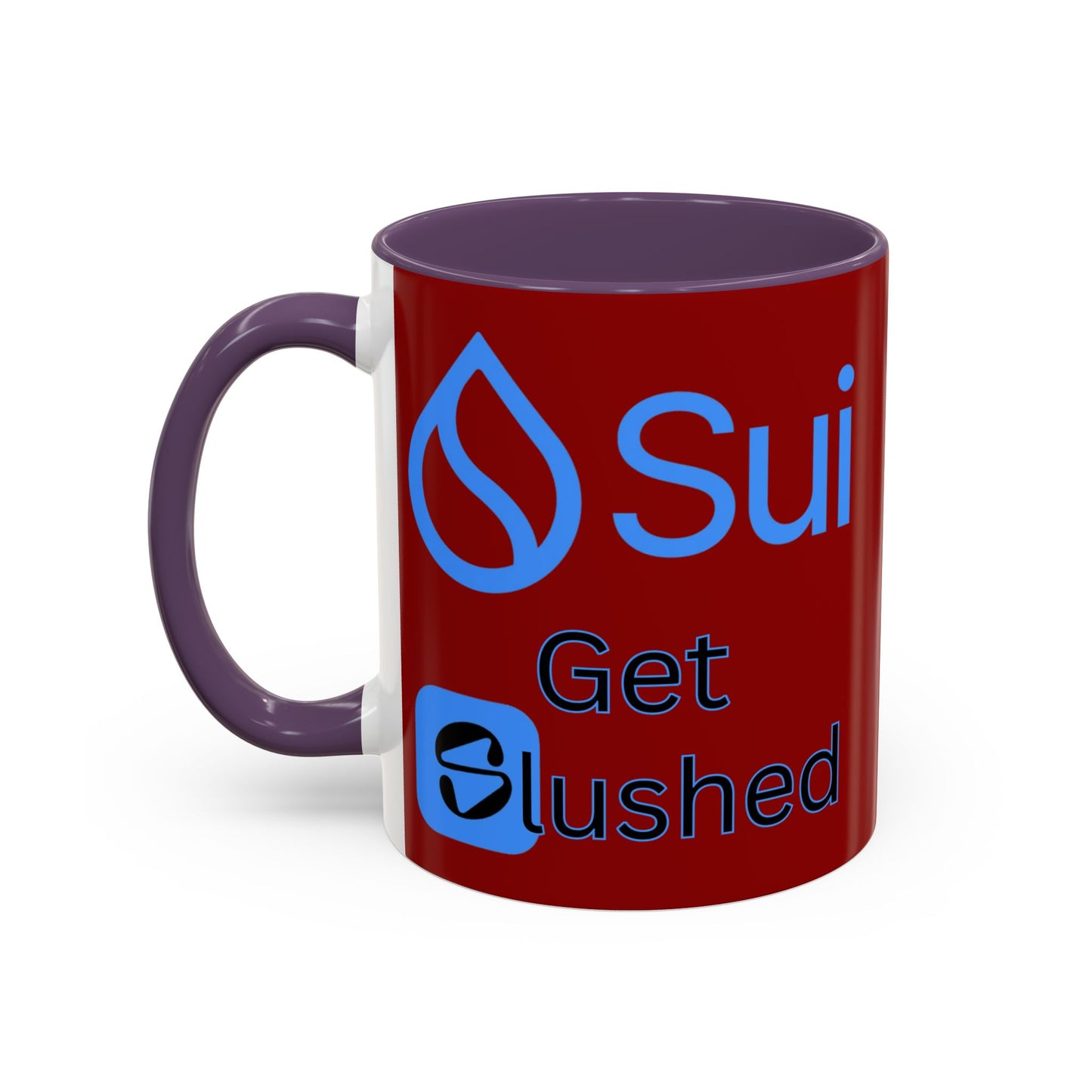 Sui: Get Slushed Red Accent Mug by cypherpunkgear.com