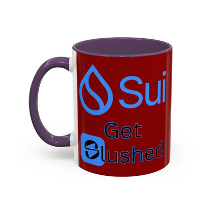 Sui: Get Slushed Red Accent Mug by cypherpunkgear.com