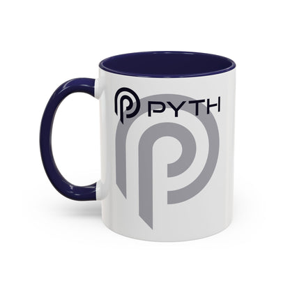 Pyth (PYTH) Accent Mug by cypherpunkgear.com