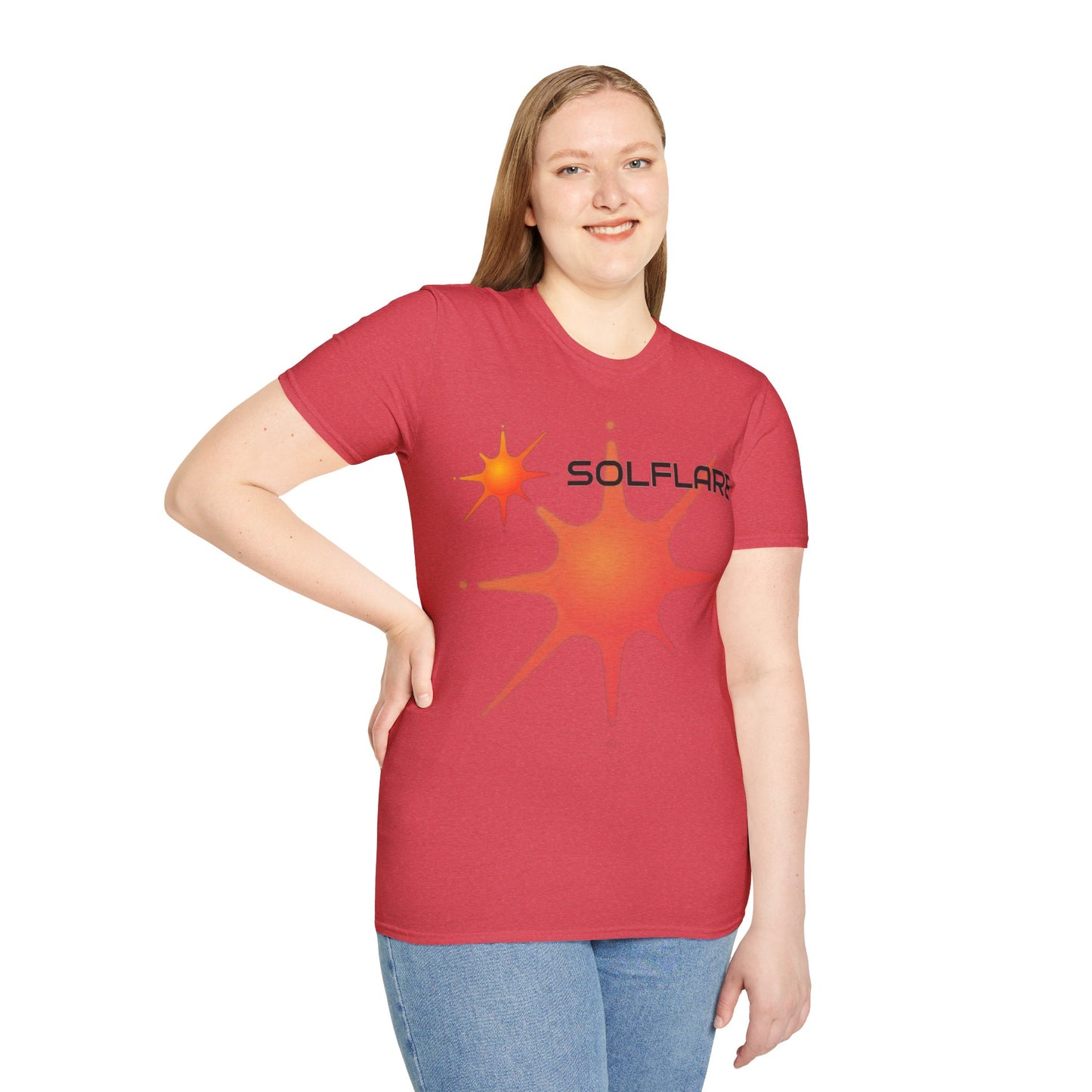 Solflare Light colors Unisex T-Shirt by cypherpunkgear.com