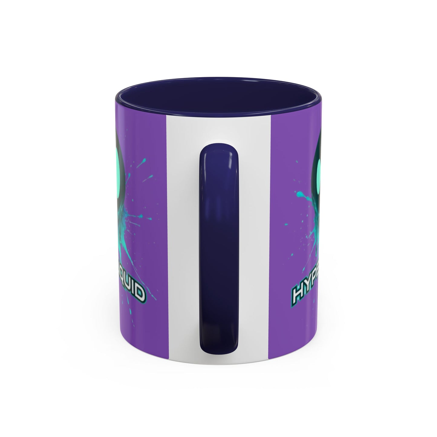 HYPE Drip Light Purple Accent Mug by cypherpunkgear.com