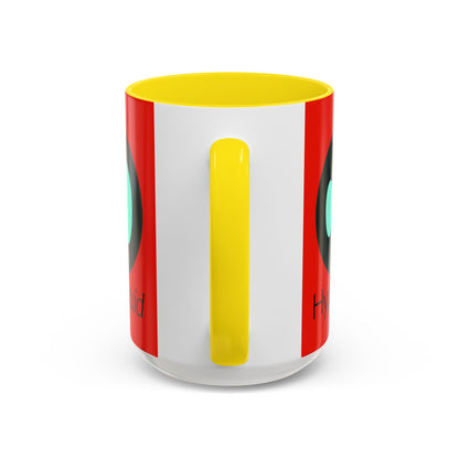 Hyperliquid Black font Red Accent Mug by cypherpunkgear.com