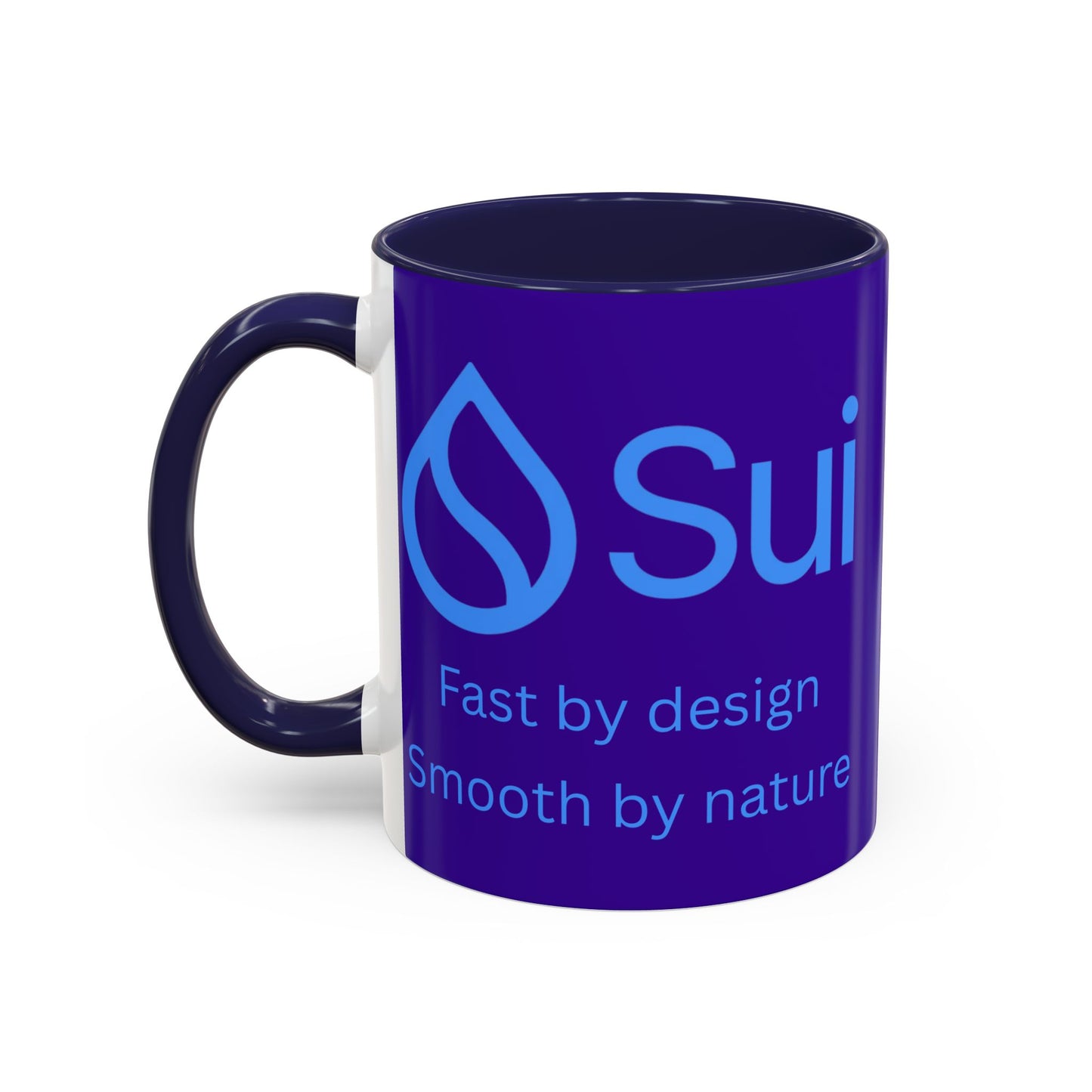SUI Purple Accent Mug by cypherpunkgear.com