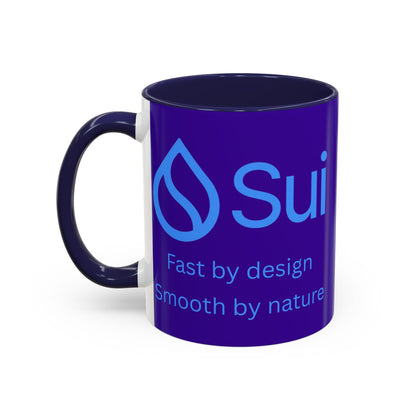 SUI Purple Accent Mug by cypherpunkgear.com