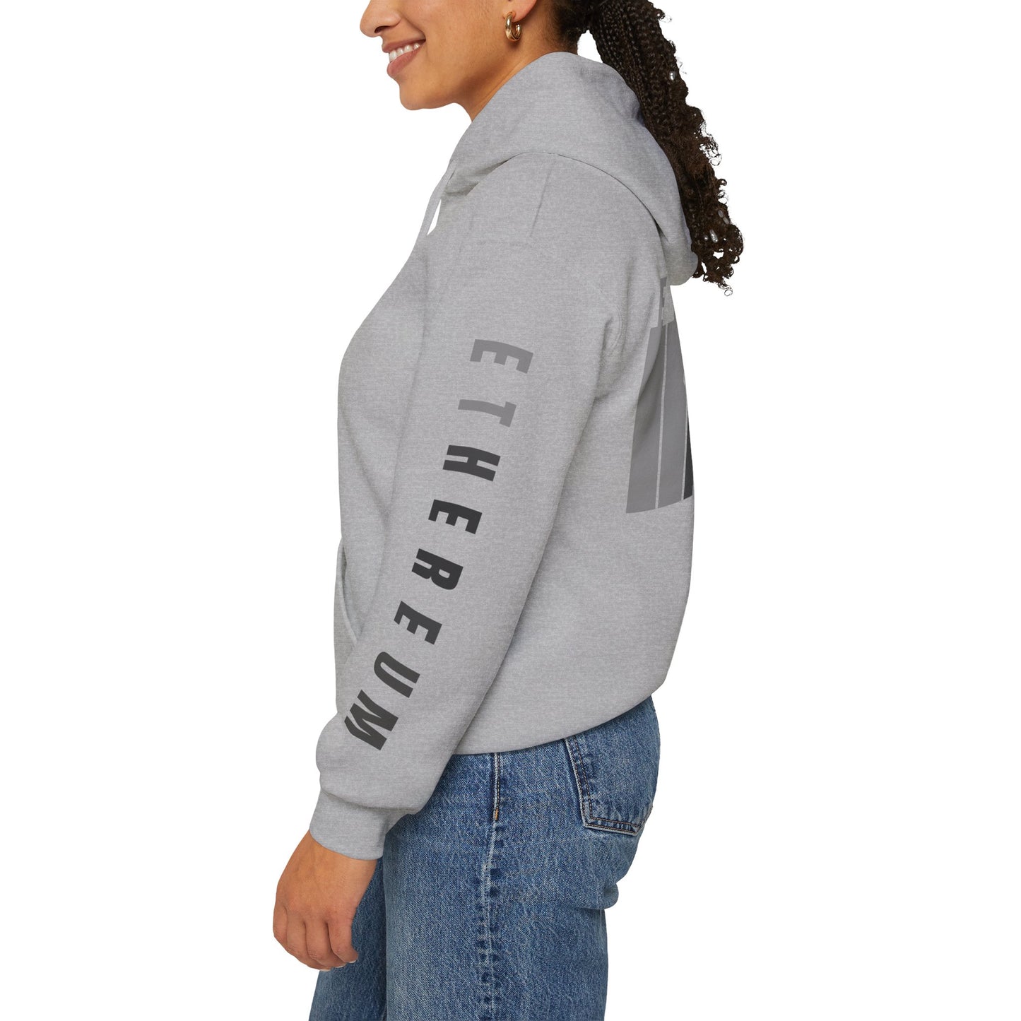 Ethereum (ETH) Hoodie Unisex Heavy Blend™ Hooded Sweatshirt by cypherpunkgear.com