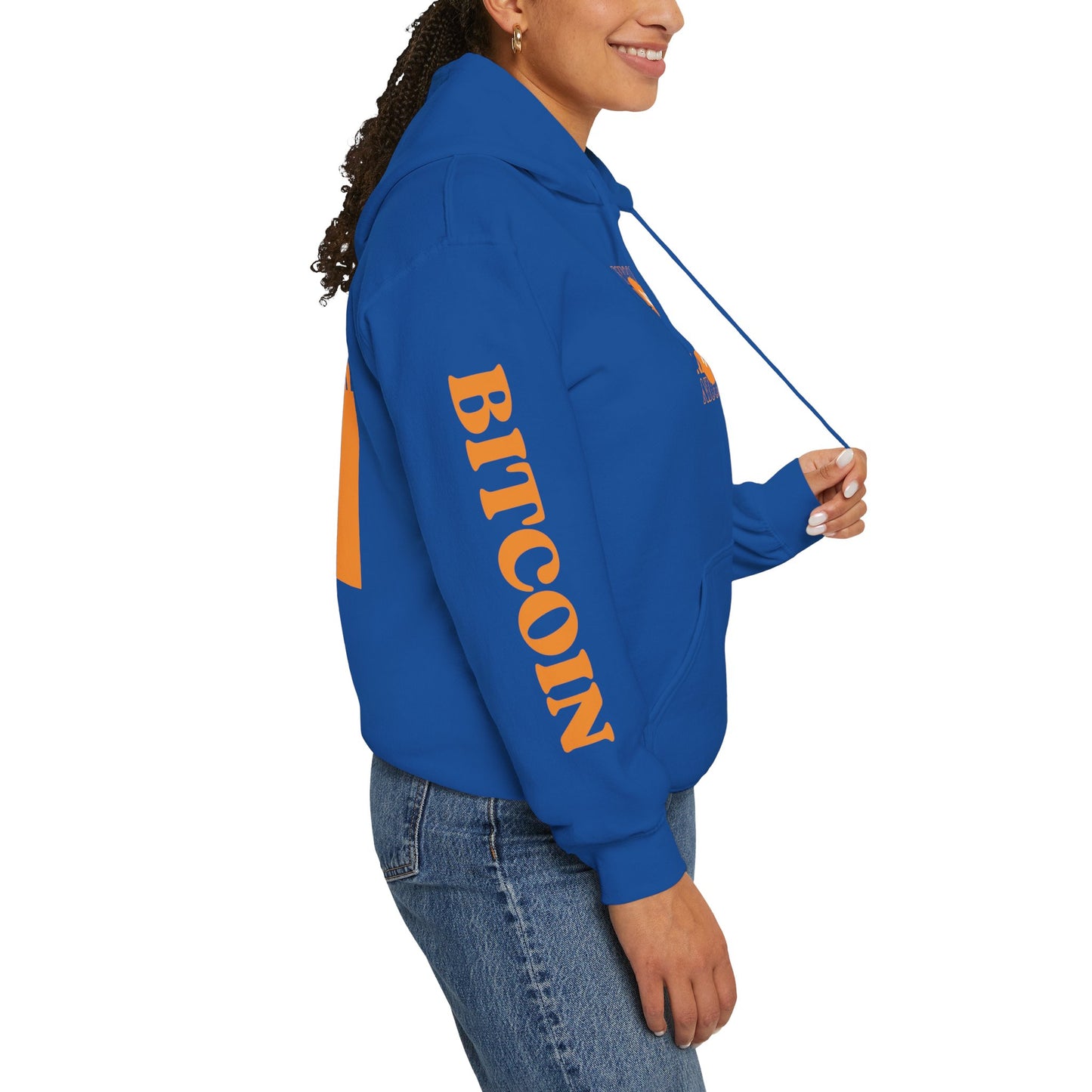 ¡Libertad de Bitcoin por cypherpunkgear! Sudadera con capucha unisex Heavy Blend™