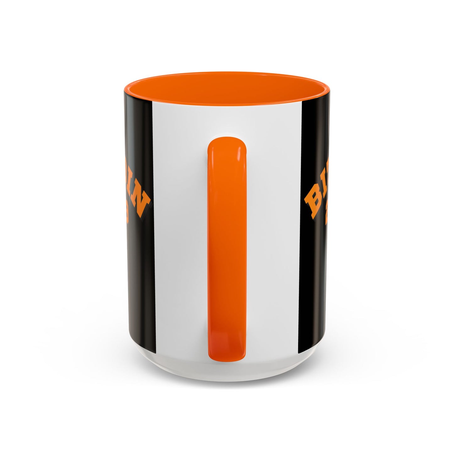 Bitcoin 2009 Black Accent Mug by cypherpunkgear.com