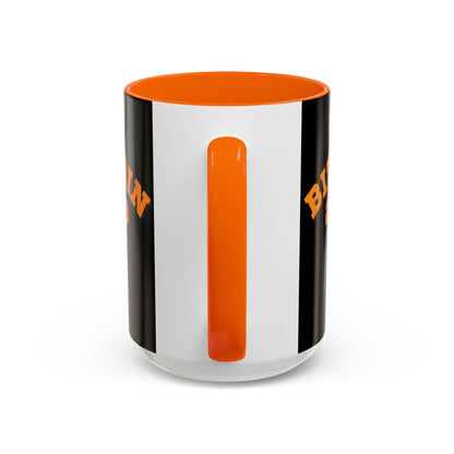 Bitcoin 2009 Black Accent Mug by cypherpunkgear.com