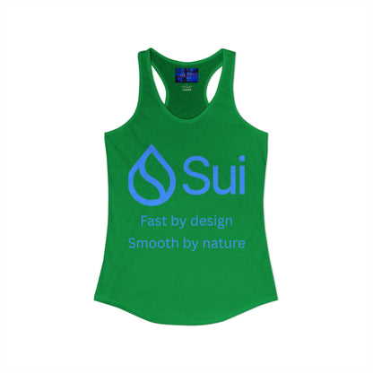 SUI Women's Racerback Tank Top by cypherpunkgear.com
