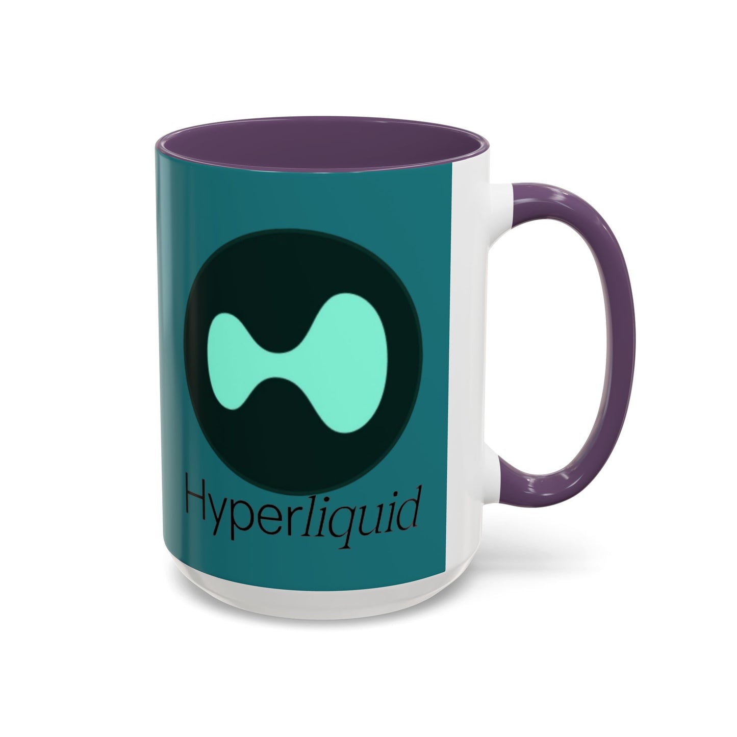 Hyperliquid Black font Hyperliquid Accent Mug by cypherpunkgear.com