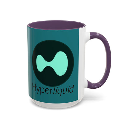 Hyperliquid Black font Hyperliquid Accent Mug by cypherpunkgear.com