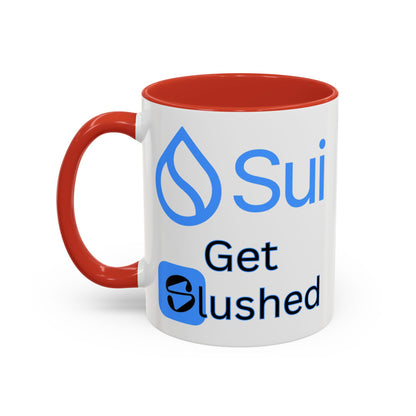 Sui: Get Slushed White Accent Mug by cypherpunkgear.com