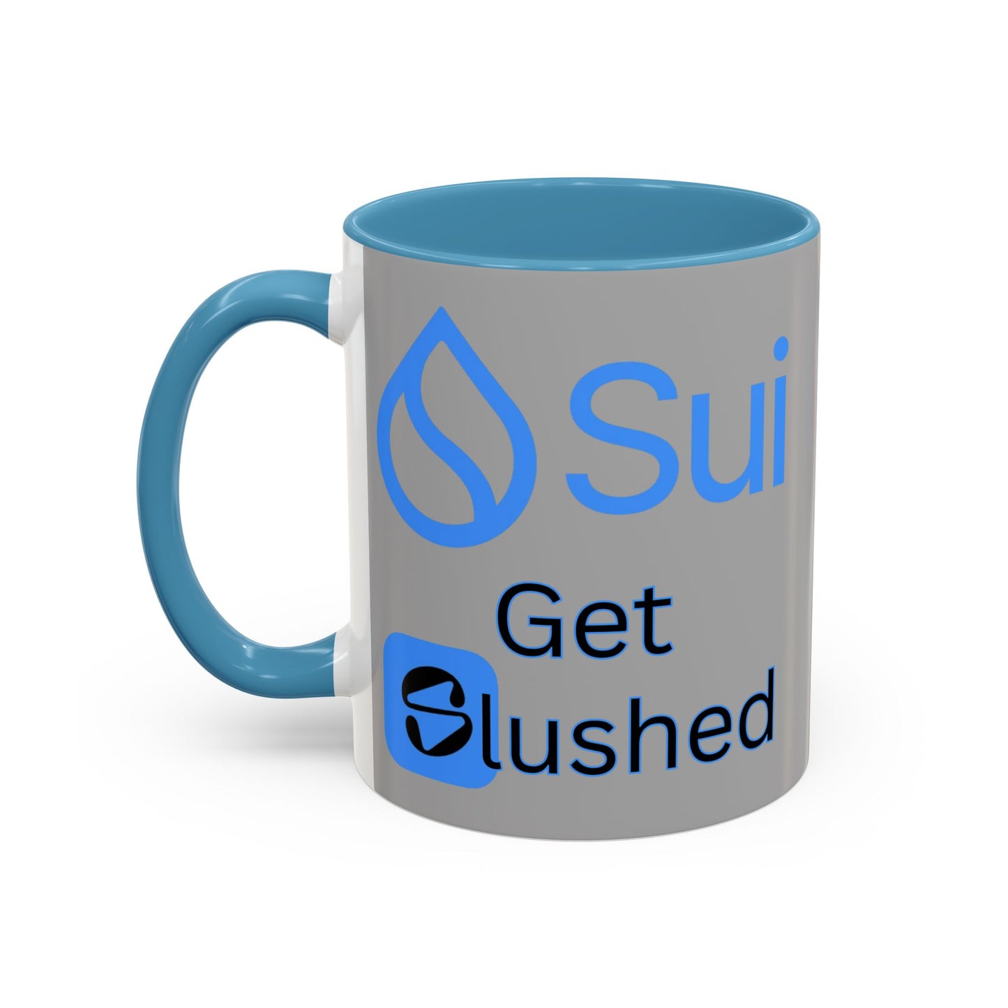 Sui: Get Slushed Grey Accent Mug by cypherpunkgear.com