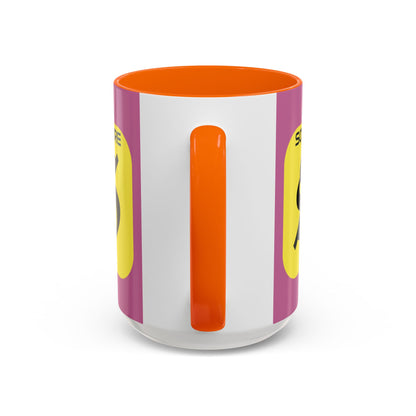 SolflareLogo Pink Accent Mug by cypherpunkgear.com