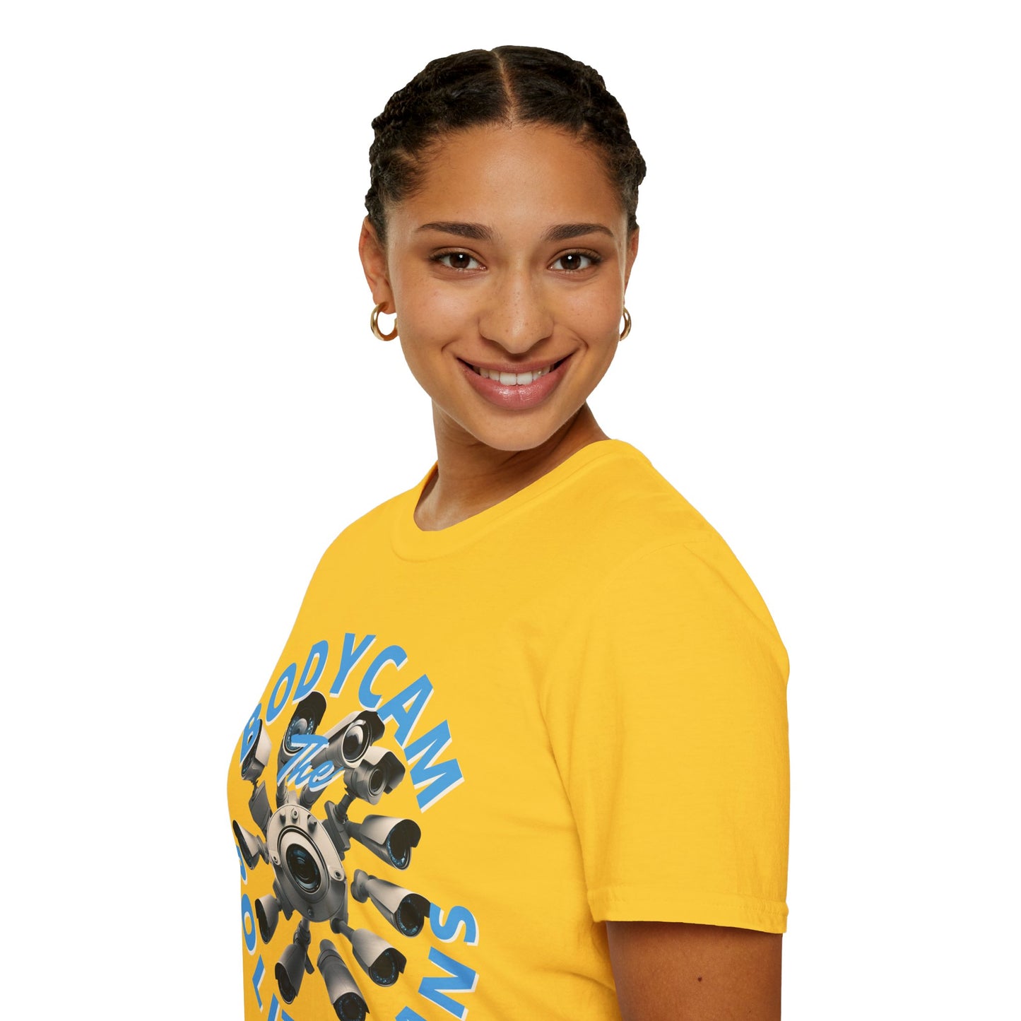 Bodycam the Politicians Cameras Light colors Unisex T-Shirt by cypherpunkgear.com