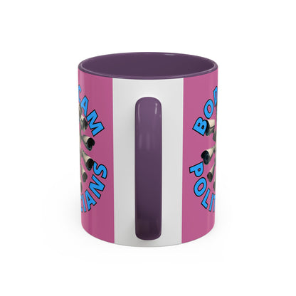 Bodycam the Politicians Cameras Pink Accent Mug by cypherpunkgear.com
