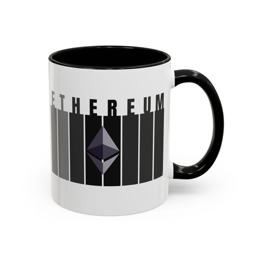 Ethereum (ETH) Accent Mug by cypherpunkgear.com