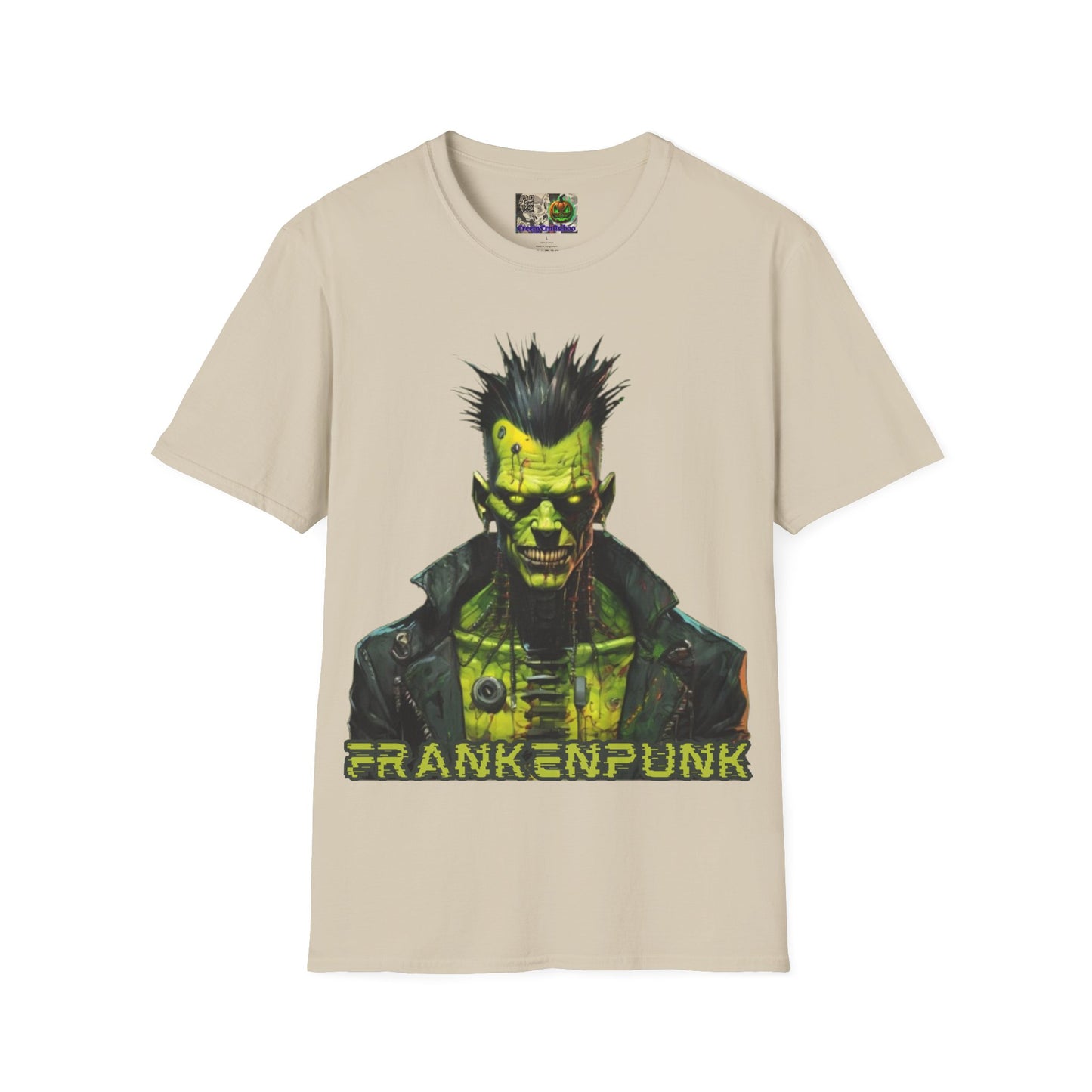Frankenpunk Light colors Unisex T-Shirt by CreepyCrafts.boo