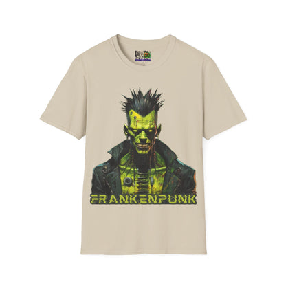 Frankenpunk Light colors Unisex T-Shirt by CreepyCrafts.boo