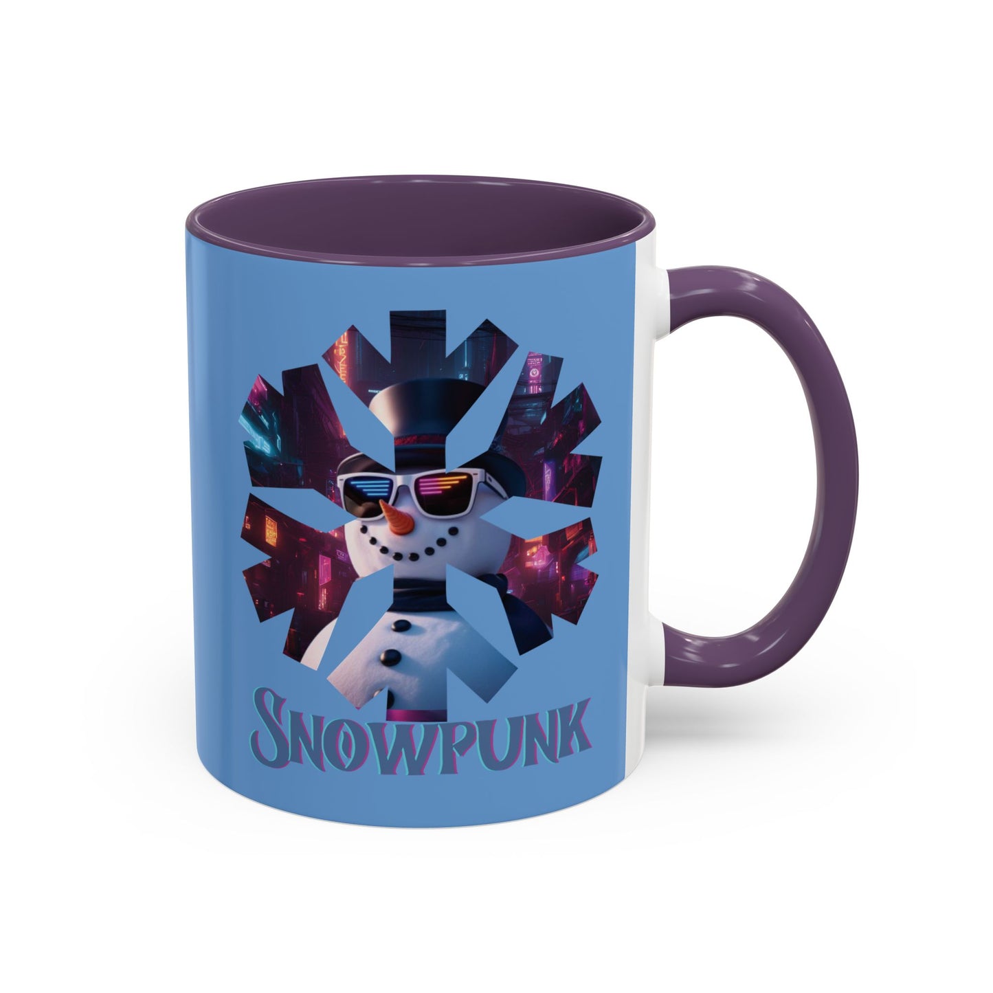 Snowpunk Accent Mug by cypherpunkgear.com