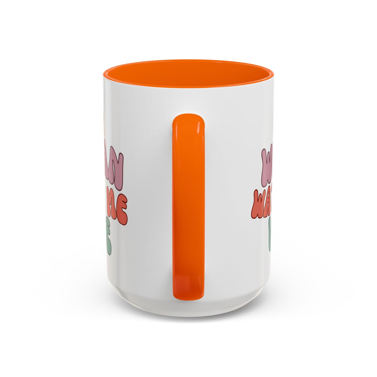 I Am Woman Watch Me Vote White Accent Mug by cypherpunkgear.com