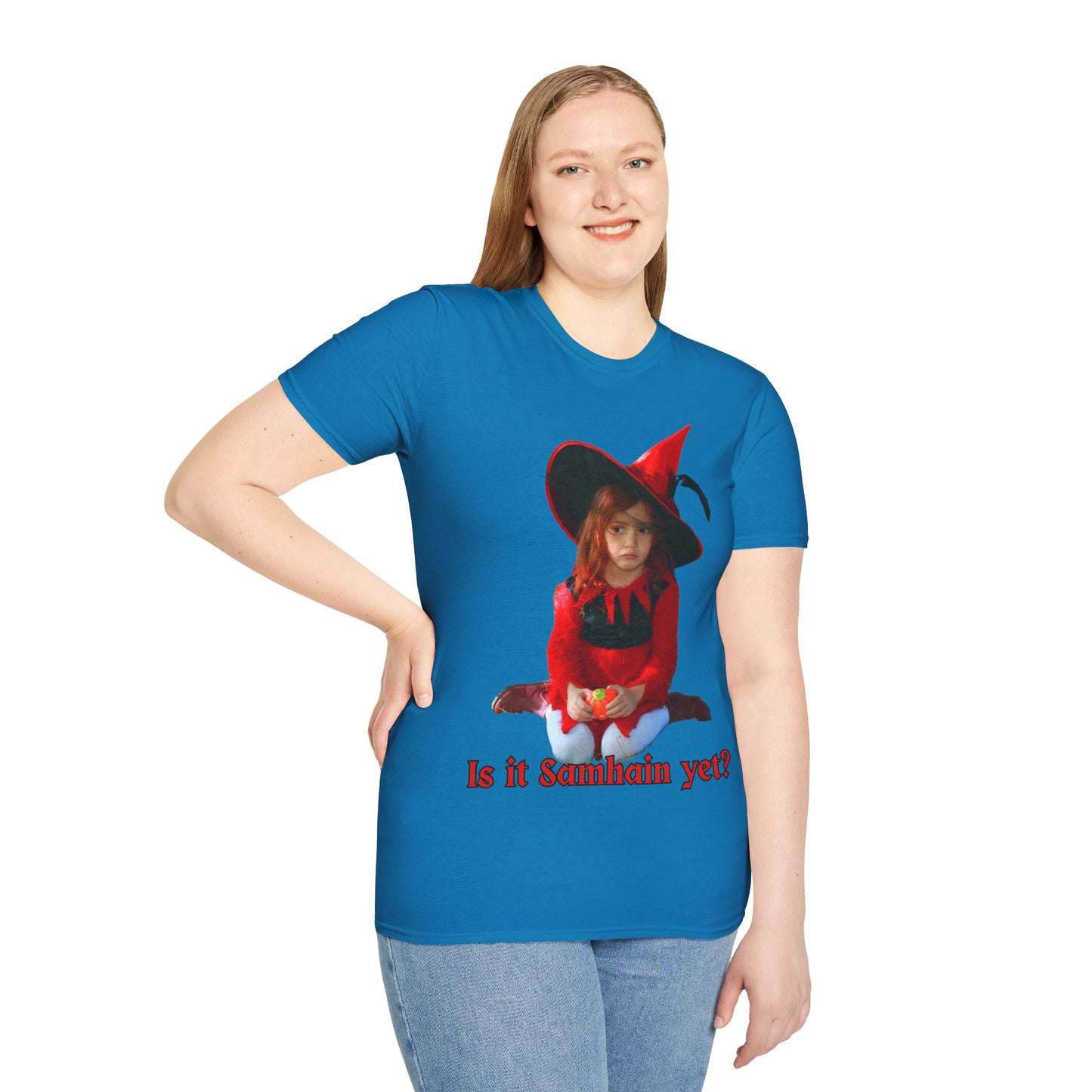Is it Samhain yet? Dark colors Unisex T-Shirt by CreepyCrafts.boo
