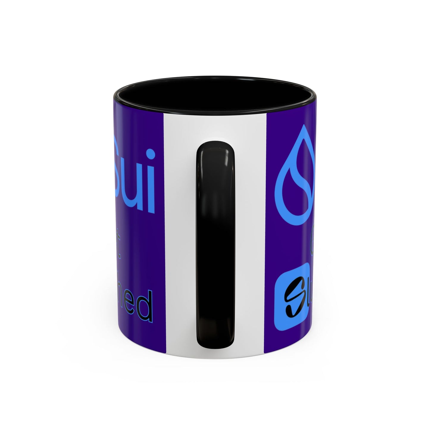 Sui: Get Slushed Purple Accent Mug by cypherpunkgear.com
