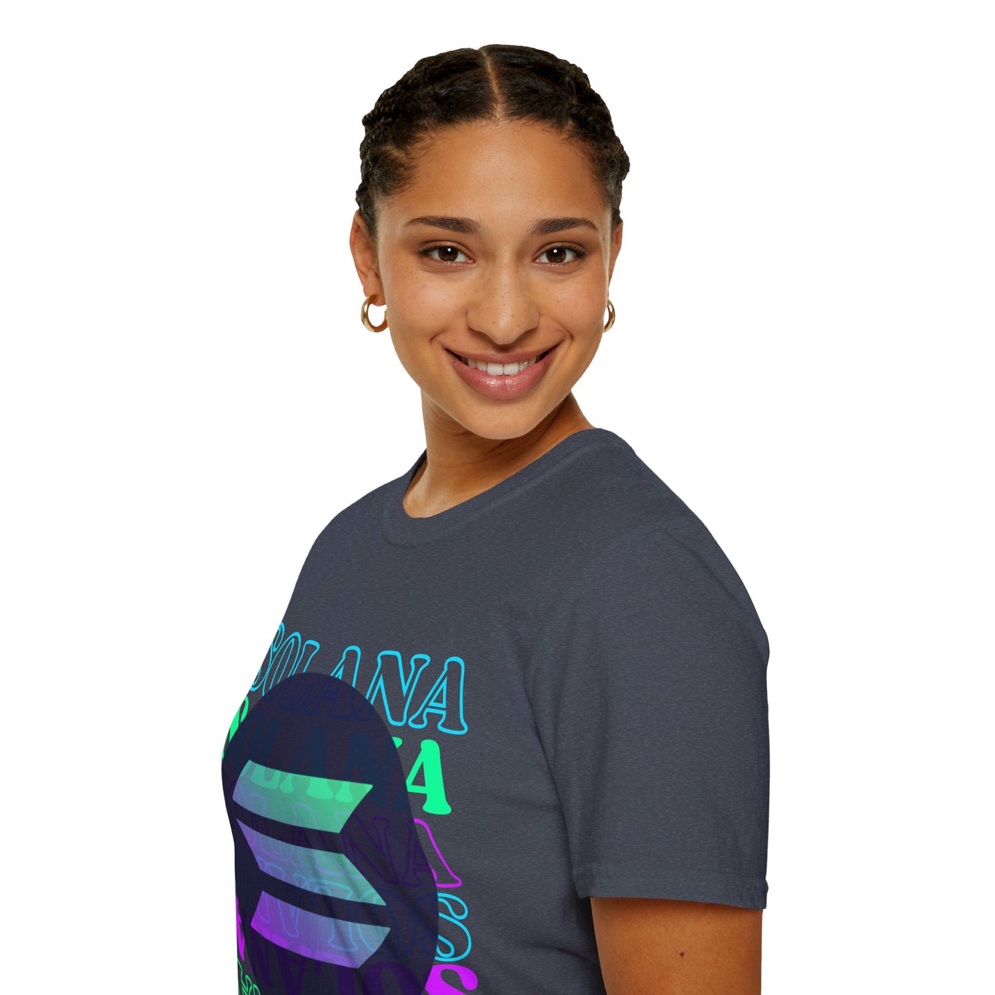 Solana Solana Solana (SOL) DKcolors Unisex T-Shirt by cypherpunkgear