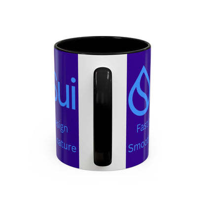 SUI Purple Accent Mug by cypherpunkgear.com