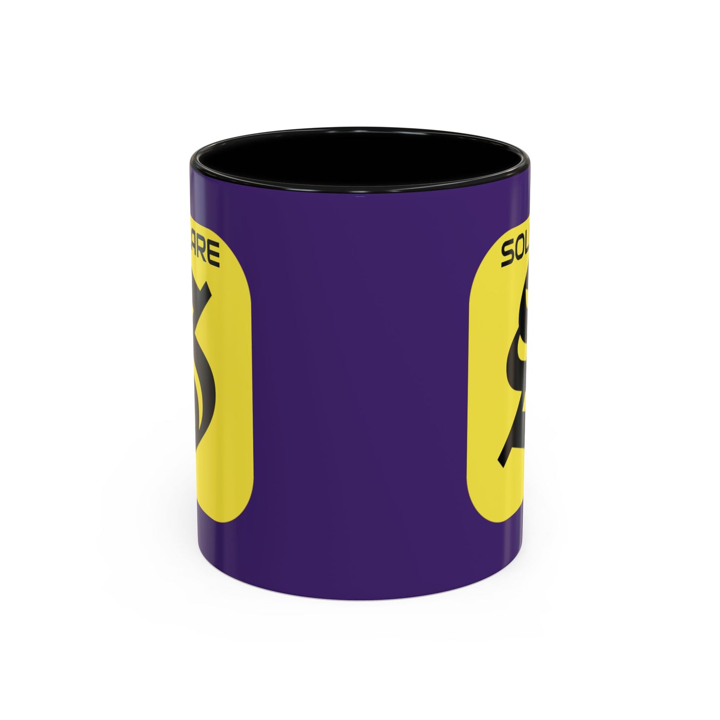 SolflareLogo Purple Accent Mug by cypherpunkgear.com