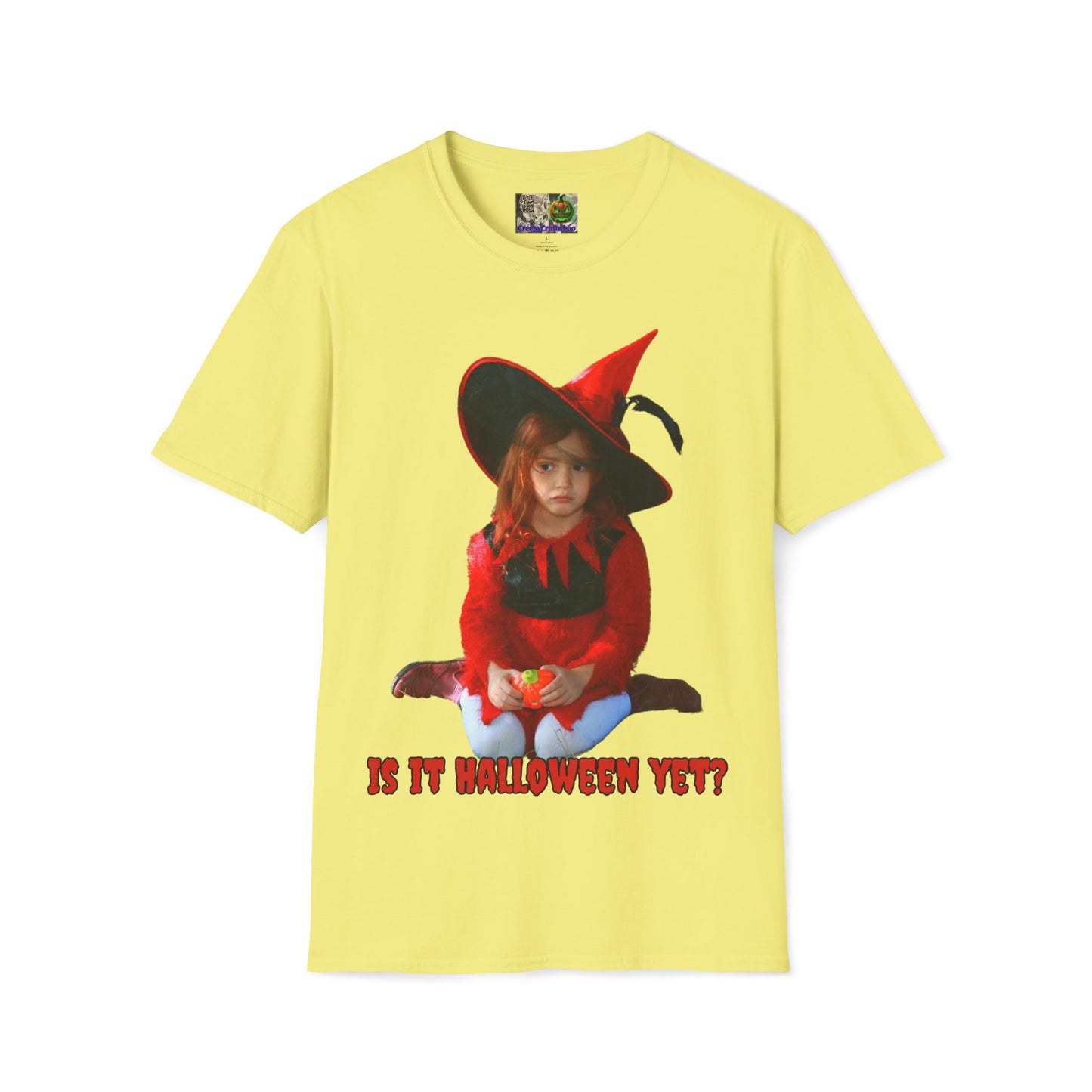 Is it Halloween yet? LTcolors Unisex T-Shirt by CreepyCrafts.boo