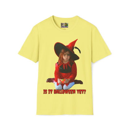 Is it Halloween yet? LTcolors Unisex T-Shirt by CreepyCrafts.boo