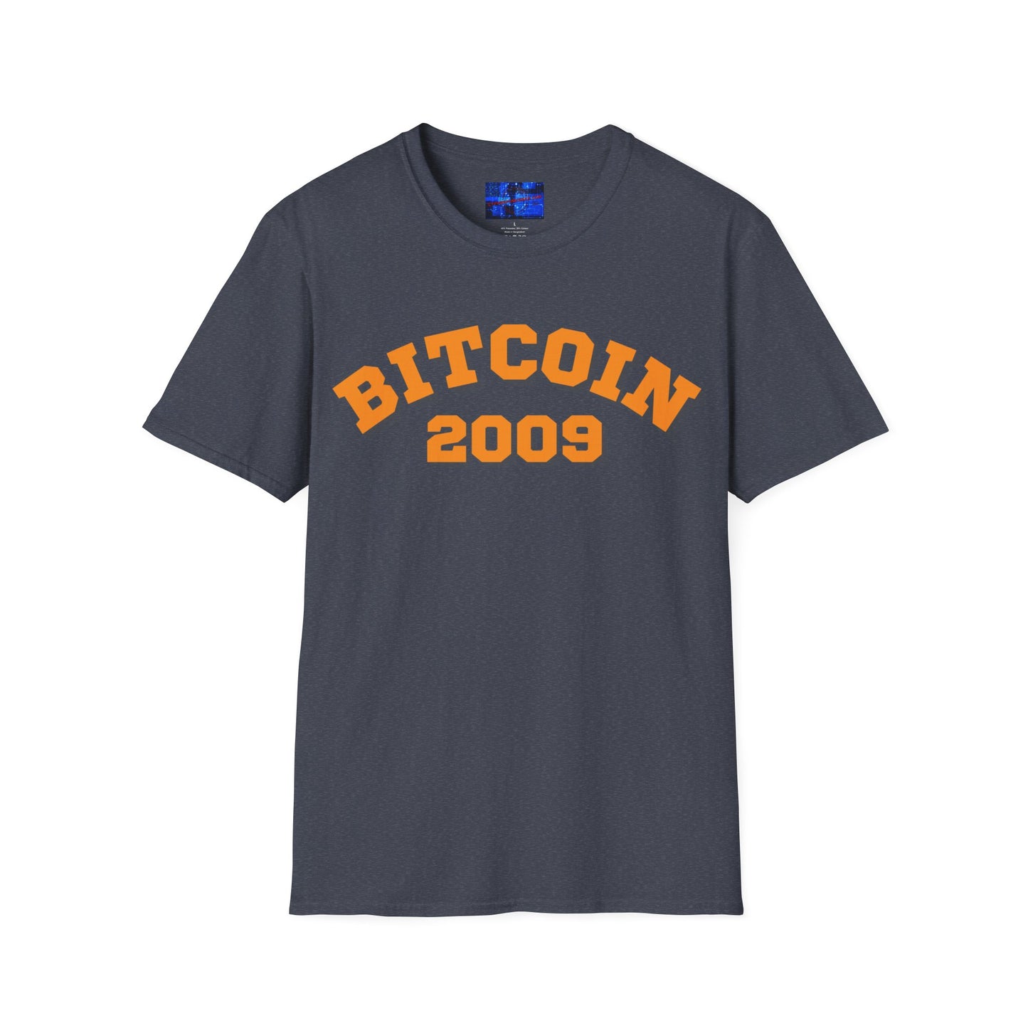 Bitcoin 2009 Dark colors Unisex T-Shirt by cypherpunkgear.com