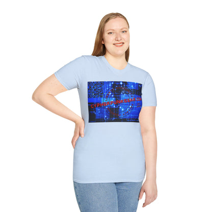 Cypherpunkgear.com logo Light colors Unisex T-Shirt by cypherpunkgear.com