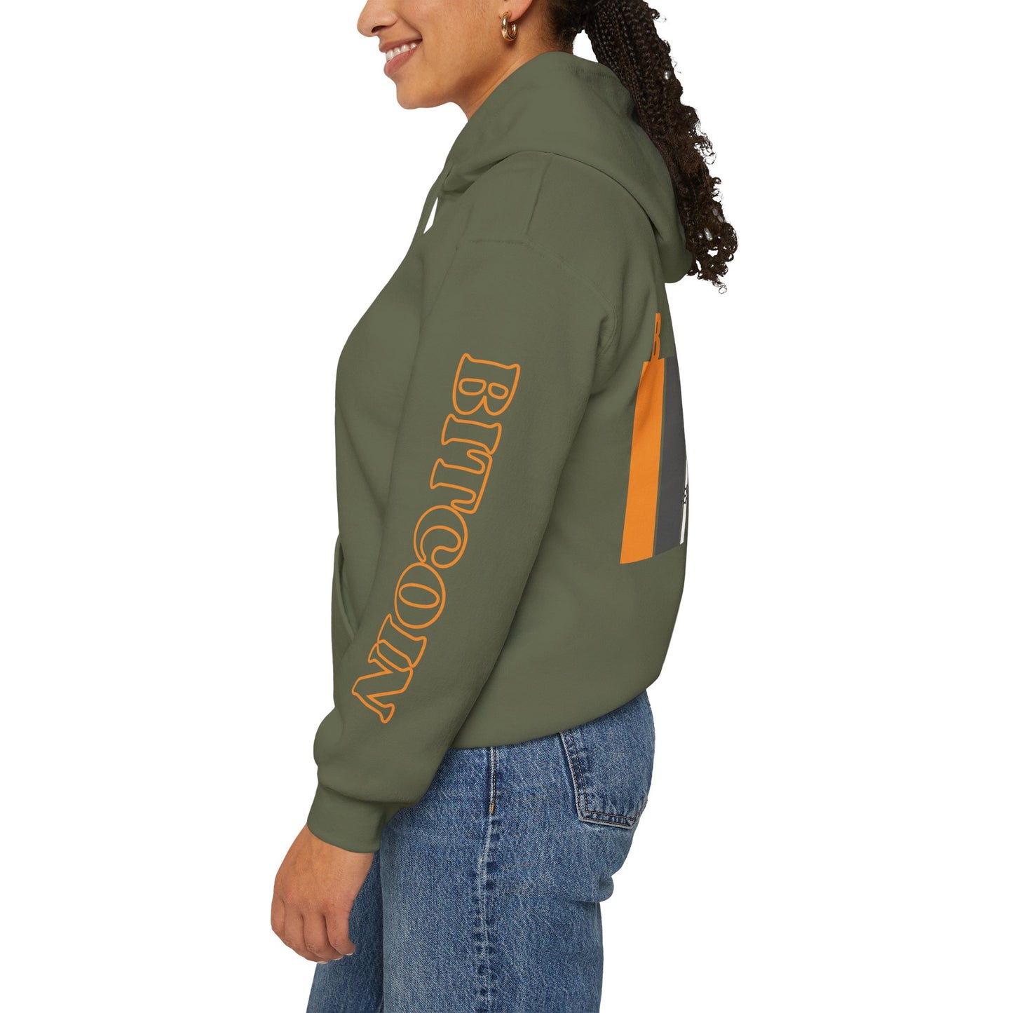 ¡Libertad de Bitcoin por cypherpunkgear! Sudadera con capucha unisex Heavy Blend™