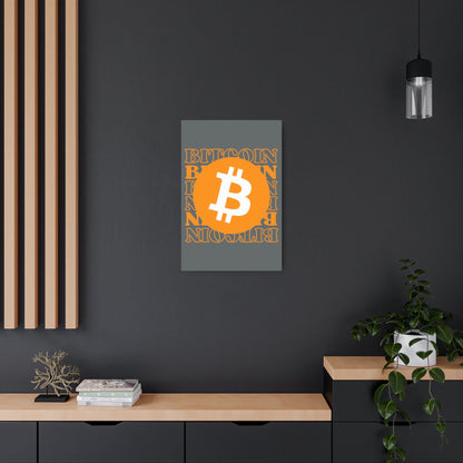 Bitcoin Bitcoin Bitcoin (BTC) Metal Art Sign by cypherpunkgear