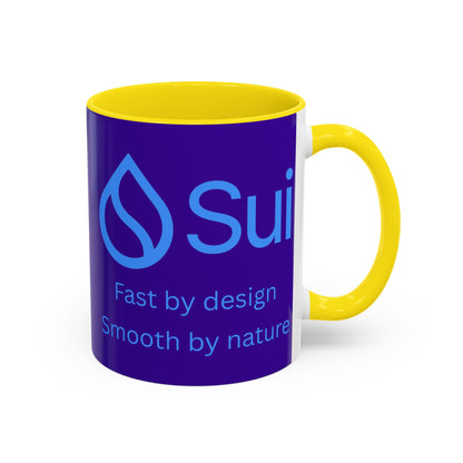 SUI Purple Accent Mug by cypherpunkgear.com