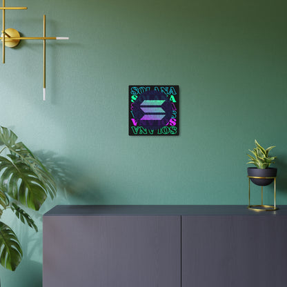 ¡Solana! ¡Solana! Solana por cypherpunkgear! Muestra del arte del metal