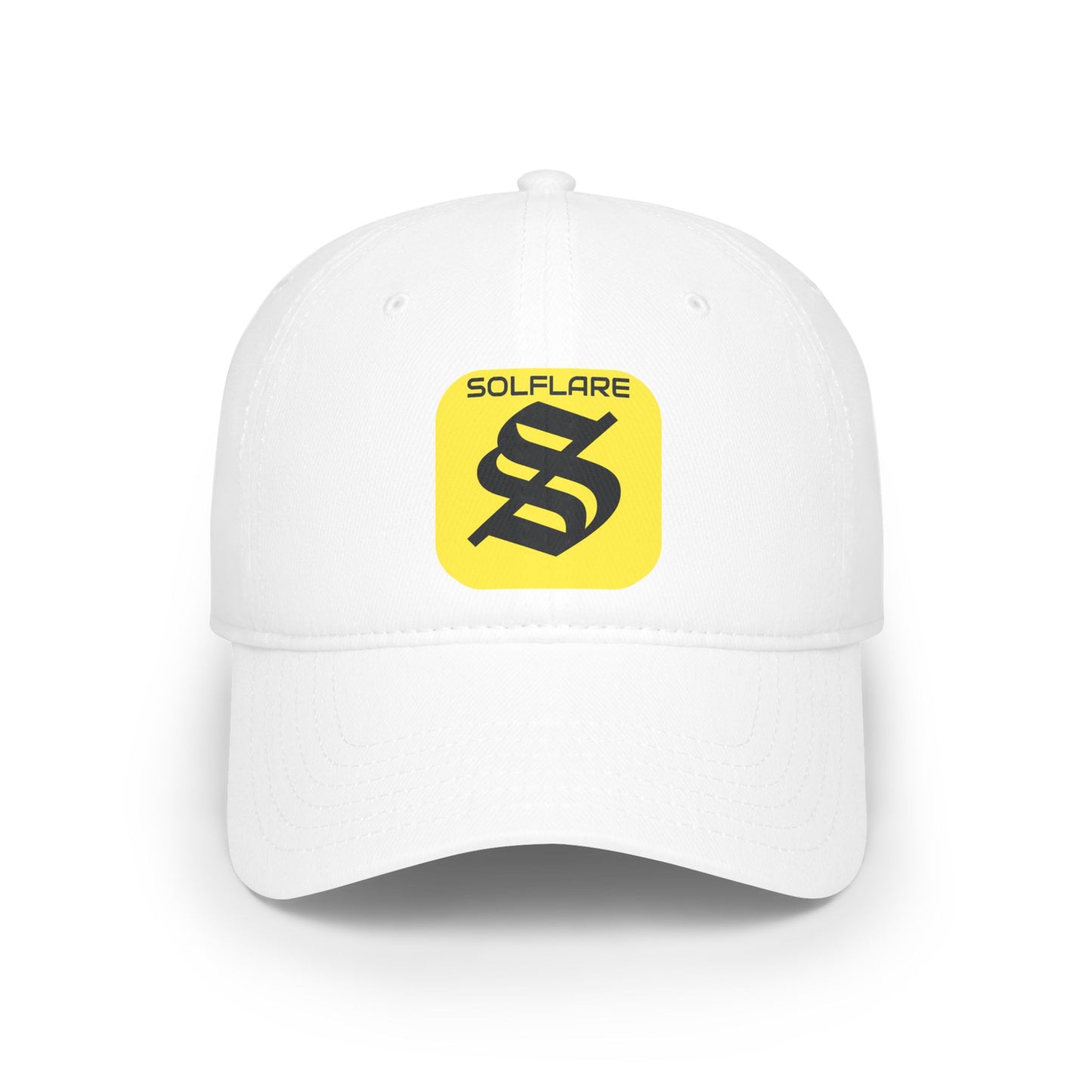 SolflareLogo Low Profile Baseball Cap by cypherpunkgear.com