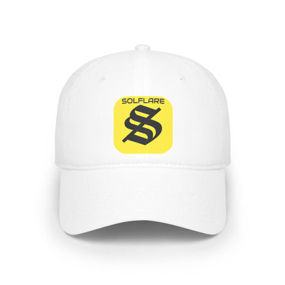 SolflareLogo Low Profile Baseball Cap by cypherpunkgear.com
