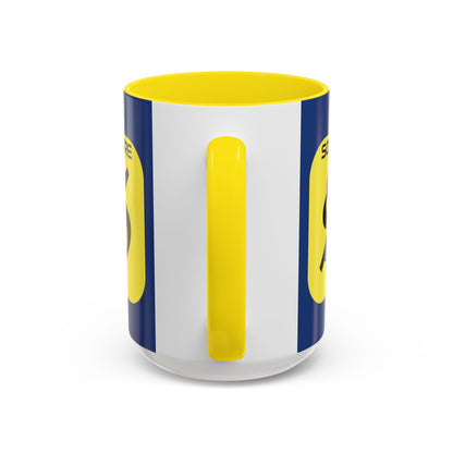 SolflareLogo Blue Accent Mug by cypherpunkgear.com