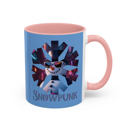 Snowpunk Accent Mug by cypherpunkgear