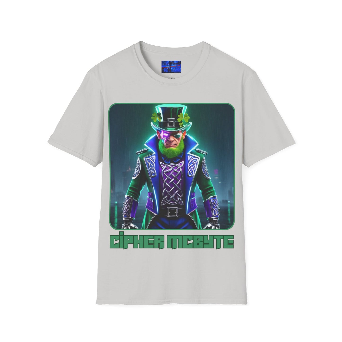 Cipher McByte Light colors Unisex T-Shirt by cypherpunkgear.com