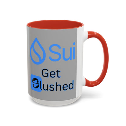 Sui: Get Slushed Grey Accent Mug by cypherpunkgear.com
