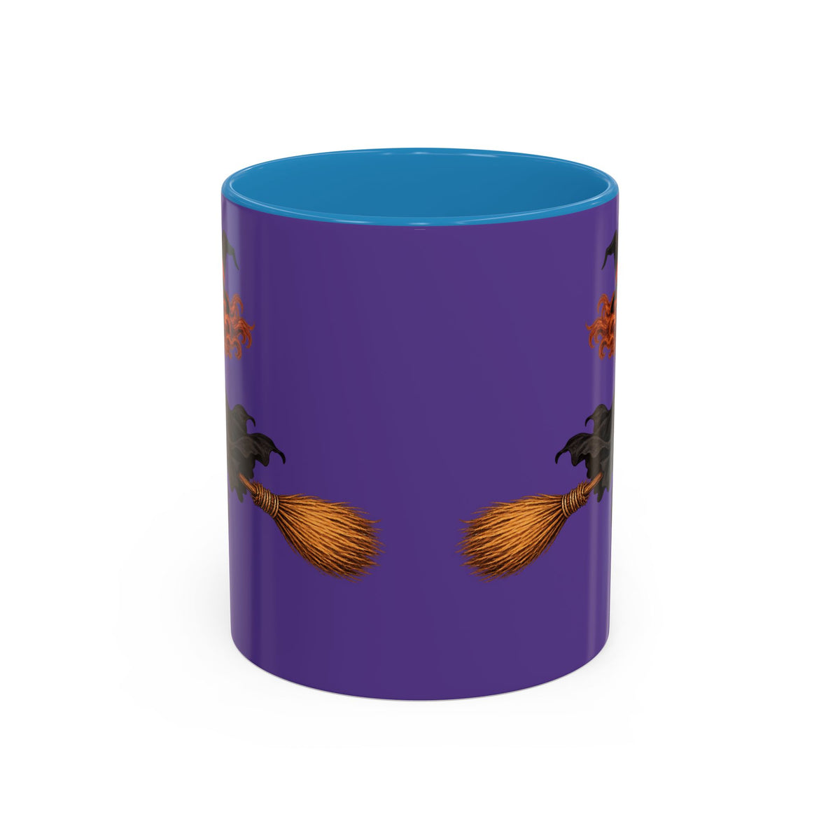 Hazel Hex Purple Accent Mug by CreepyCrafts.boo