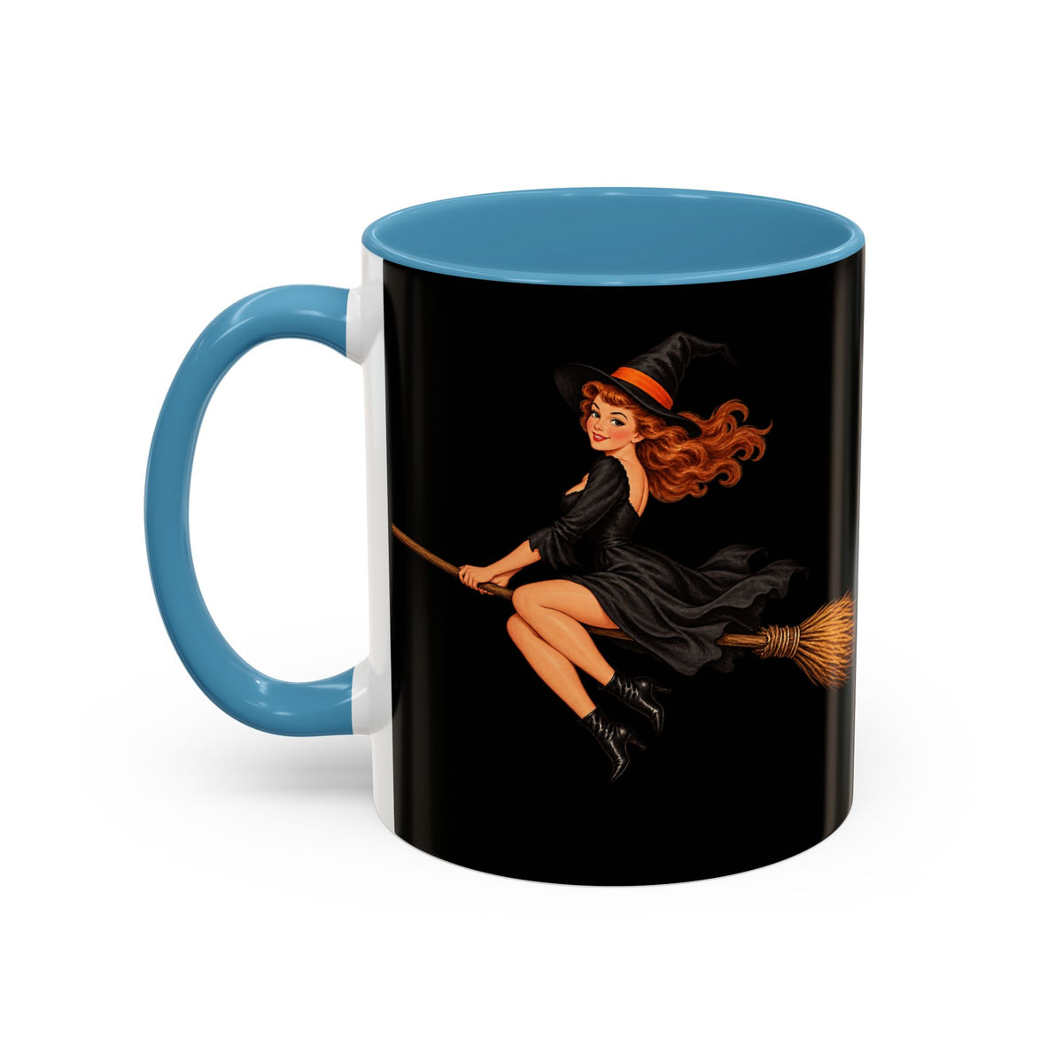 Hazel Hex Black Accent Mug by CreepyCrafts.boo