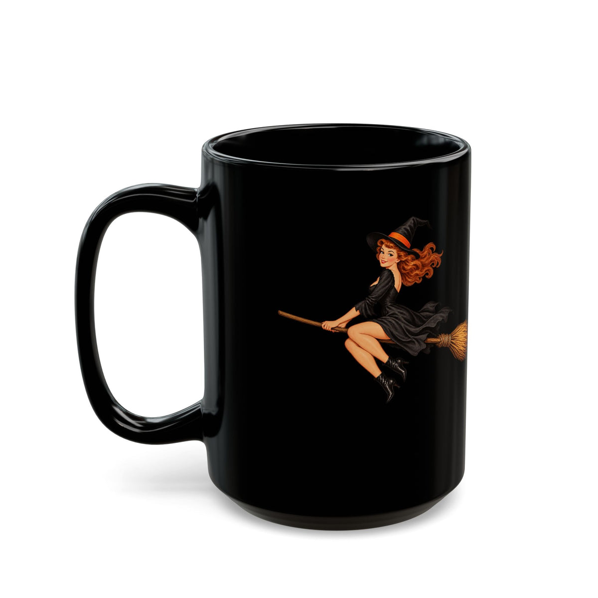 Hazel Hex Black Mug by CreepyCrafts.boo