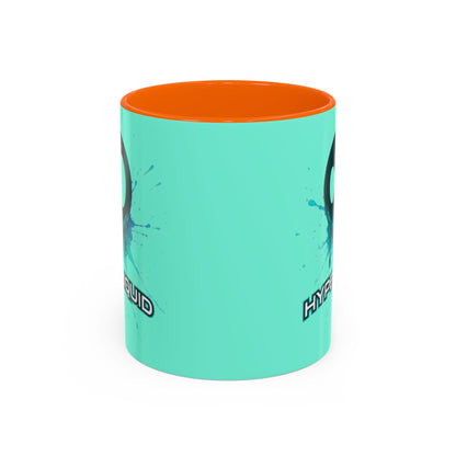 HYPE Drip Light Hyperliquid Accent Mug by cypherpunkgear.com