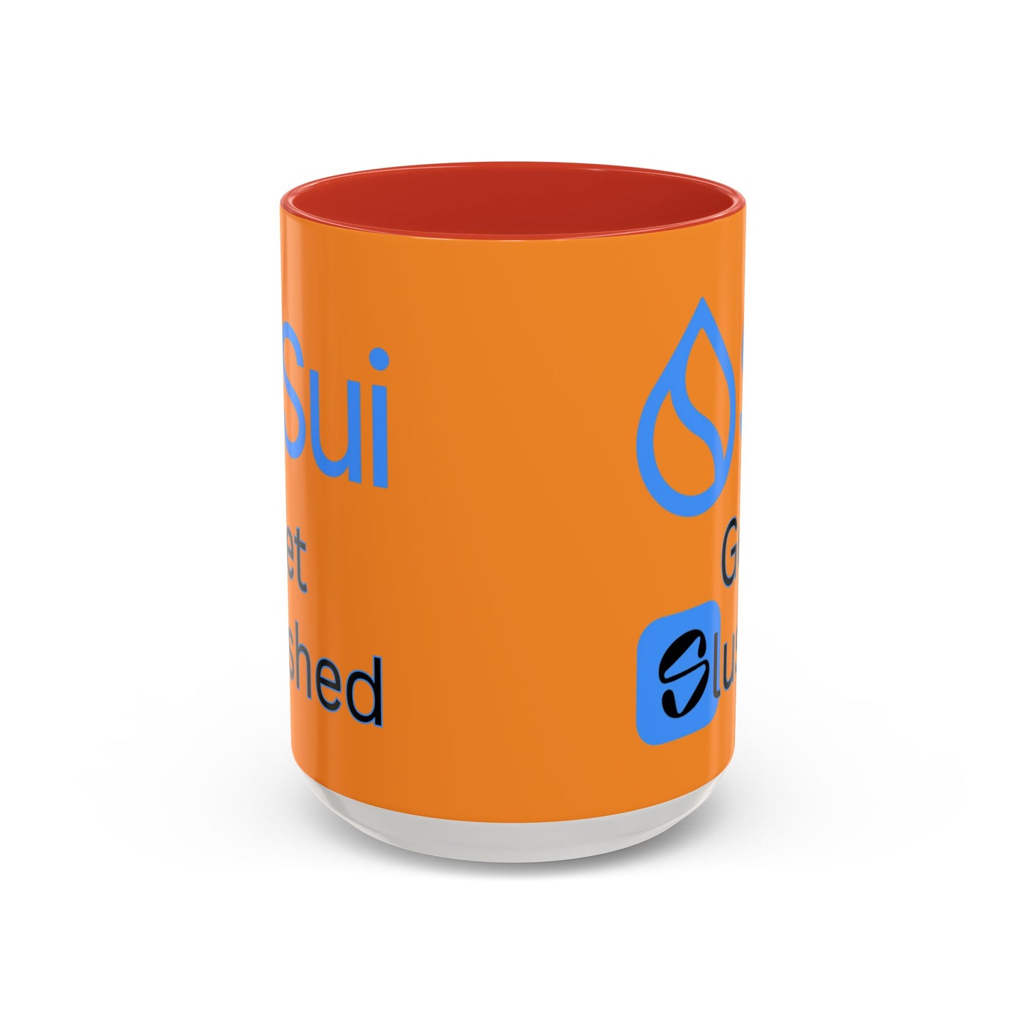 Sui: Get Slushed Orange Accent Mug by cypherpunkgear.com